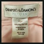 draper's & damon's Draper’s & Damon’s 3-Piece Skirt Suit Set Pink NWT Women’s 18P Jacket Tank Skirt Photo 12