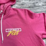 Bella Canvas Bella + Canvas Women's 2023 Obsessed Fest Full Zipper Hoodie XL Extra Large Pink Photo 5
