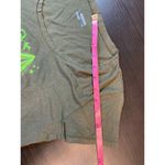 Columbia  Shirt Women's‎ Large Green Graphic Print Casual Pullover Camp Symbols Photo 11