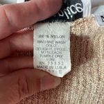 Accomplice Vintage knit crop top size medium oatmeal beige round neck Photo 6