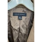 Banana Republic Tan Cotton Velour Jacket with Patches - Size 14 Photo 2
