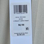 Eileen Fisher NWT  Silk Georgette Crepe Lantern Pant Bone M Photo 7