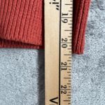 Joie  Cable Knit Sweater Cardigan Tank Set Womens XS Rust Red Cropped 2pc Casual Photo 12