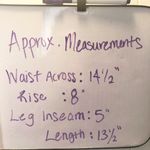 Vanilla Star Jeans Vanilla Star Womens Denim Short Size 7 Cuffed Hem Embroidered Western Rodeo Photo 11