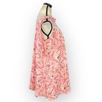 Buddy Love Kerr Mini Dress Women's Small Pink Flamingo Tie Shoulder Sleeveless Photo 4