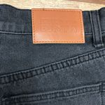 Princess Polly  Black Denim Shorts Photo 6