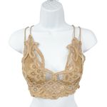 Free People  FP One Womens‎ Boho Summer Adella Lace Bralette Cropped Top Size S Photo 2