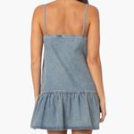 Edikted ‎ Dylan Denim Shift Mini Dress Photo 1