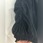 Free People  Short Sleeve Navy Blue Top Small/Medium Photo 5