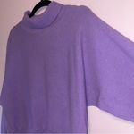 Vintage Tannersport Lavender Sweater Women M Wool Angora Basic Preppy Office Purple Size M Photo 1