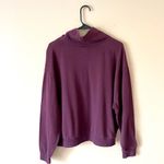 PINK - Victoria's Secret PINK VS | Purple Cowl Neck Oversized Sweatshirt Sz M Photo 2