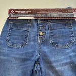 Judy Blue  Jeans Skinny Fit Button Fly Taper Leg Darkwash Stretch  size 5/27 Photo 5