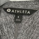 Athleta  Vitamin Sea  Heathered Gray Full Zip Hoodie Activewear Jacket Size S Photo 4
