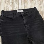 Free People  Destroyed Long & Lean Black Jeans 27 Photo 8