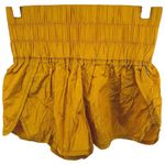 Free People  Movement The Way Home Shorts Pocket Smocked Warm-Up High Russet S Photo 1