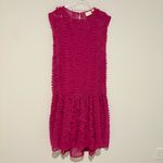 Maeve Anthropologie  Blythe‎ textured midi dress rose pink XS Photo 1