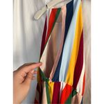 Buckle Willow & Root  Multicolored Striped Tie Waist Tank Top Woman’s Size Large Photo 8