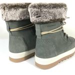 Cougar Vanetta Faux Fur Trim Waterproof Boots Moss Size 11 NEW Green Photo 7