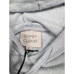 Gypsy Cloud Hooded Sweater Crop Super Soft Baby Light Zen Blue Hoodie XS Photo 2