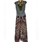La Moda tropical wild cat 2 Slits Maxi S/M boho fairycore festival resortvibes Multiple Size M Photo 4