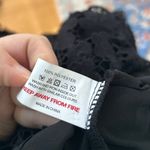 Pretty Little Thing Black Illusion Lace Long Sleeve Mini Dress Whimsygoth Photo 7