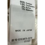 Rare MOUSSY Vintage MV Braid Attract Knit Sweater Ivory Belted Japan Med $380 Photo 5
