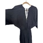 l*space L* Women's Black Sungazer Maxi Dress Small Rayon Vacation Boho Resort Photo 5