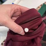 Lululemon  Women’s size 6 Zip The Line Cropped Leggings High Rise Reflective Photo 4