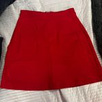 Maeve NWOT by Anthropologie red mini skirt Photo 0