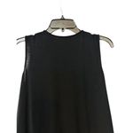 Soma Black Crossover Sleeveless Blouse Womens M Soft Goth Y2K Minimalist Photo 4
