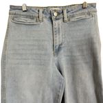 Oat New York Women’s Size 26 Wide Leg Crop Jeans Light Wash Blue Photo 1