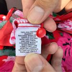 Belle Sky VTG Y2K Belle + Sky Red and White Bell Sleeve Blouse / S / Excellent condition Photo 10