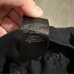 Denim Forum The Lola High Rise Skinny Crop Raw Hem Jeans Size 29 Black Photo 6