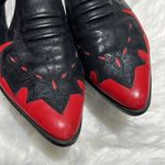 Nine West Mootsie Tootsie Color Block Western Genuine leather Shoe Boots Size 9. B79 Photo 7