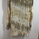 Peter Nygard  Button Down Sequin Accent Blouse Photo 6