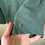 Buffbunny Collection ✨ BuffBunny Women’s Green Perforated Zip Up Hoodie Large Photo 7