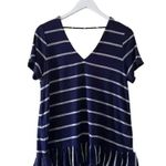 Chaser Revolve STRAPPY DOUBLE V PEPLUM TEE COOL JERSEY
Navy, Grey Top SZ M Photo 0