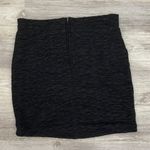Forever 21 Black Mini Skirt with Sequins Stretchy Zip Up Back Size Small Photo 5
