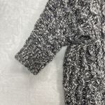 Free People  Sweater Jacket Womens XS Oversized Hooded‎ Full Zip Open Knit boho Photo 2