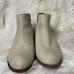Frye Women's Carson Piping Boot Size 9 Gray Taupe Leather Western Block Heel Photo 3