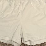 Brandy Melville  white sweat shorts Photo 0