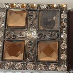 West Star Texas Rhinestone Crosses Belt Medium Brown Photo 10