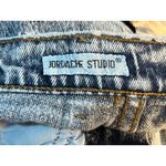 Jordache VTG Jeans Size 30 Acid Wash High Rise Tapered Leg 80s 90s Grunge Photo 5
