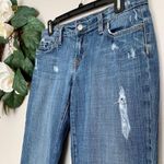Bebe Vintage Distressed Medium Wash Bootcut Jeans 29 Photo 1