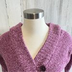 Columbia  Hooded Button-Up Purple Sweater small gorpcore‎ layering Photo 4