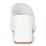 Journee Collection Women's Lorenna Block Heel Slide Sandals- Size 12 Photo 2