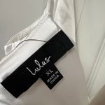 Lulus Caught Feelings White Satin Ruffled Midi Dress Photo 8