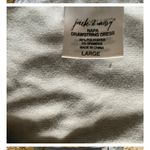 Woman’s drawstring t shirt cotton sleeveless dress Gray Size L Photo 1