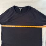 Athleta  Coaster Luxe Recover Sweatshirt Black Size XS Crew Neck Relaxed Cozy Photo 5