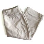 Apt. 9  Curvy Fit Khaki Tan Capri Slacks Pants 2P Photo 0